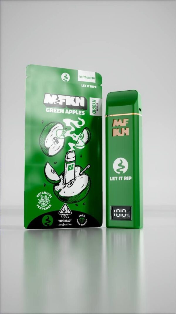 MFKN 2g Disposable Green Apples